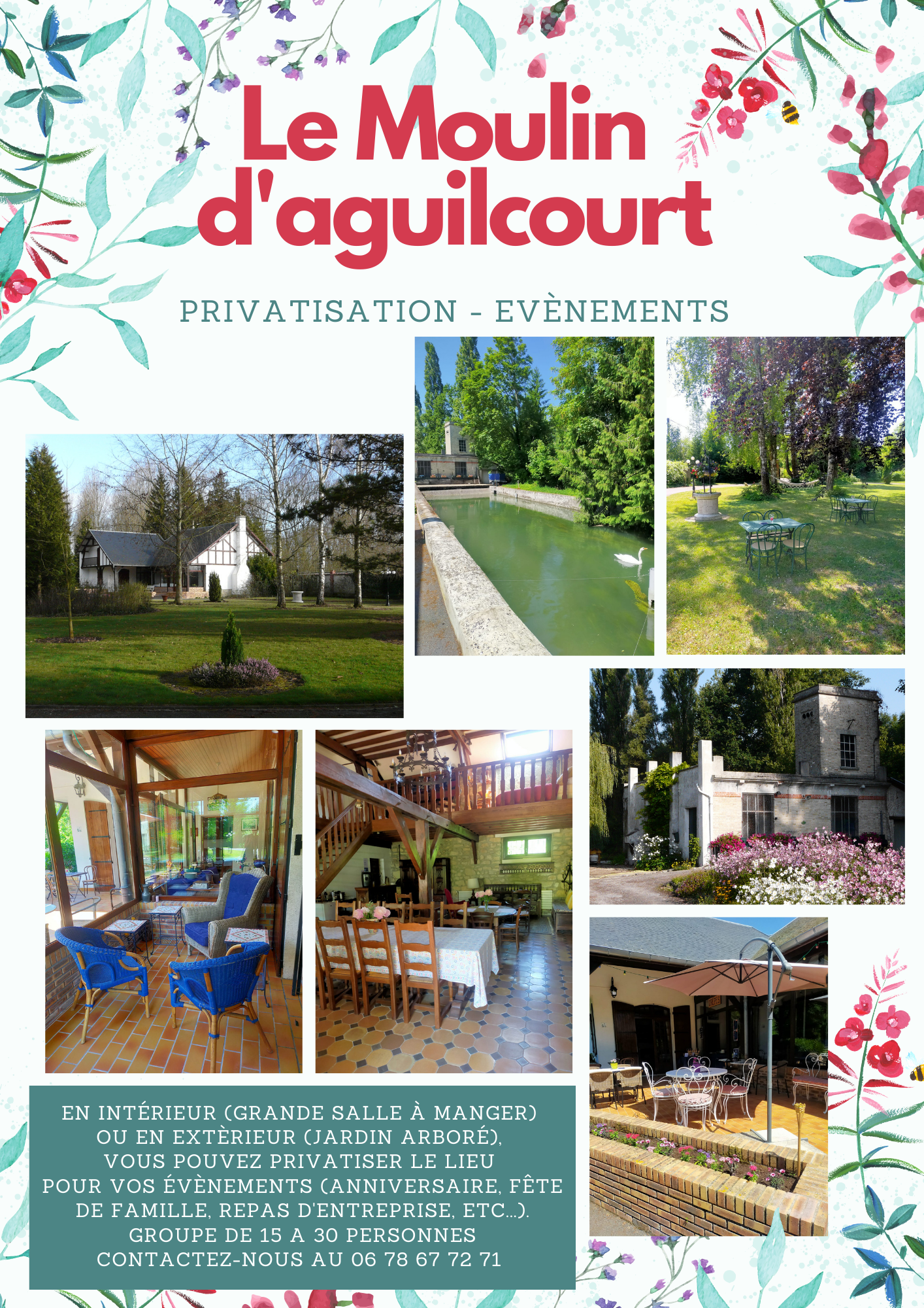 LE MOULIN D'AGUILOURT-Flyer