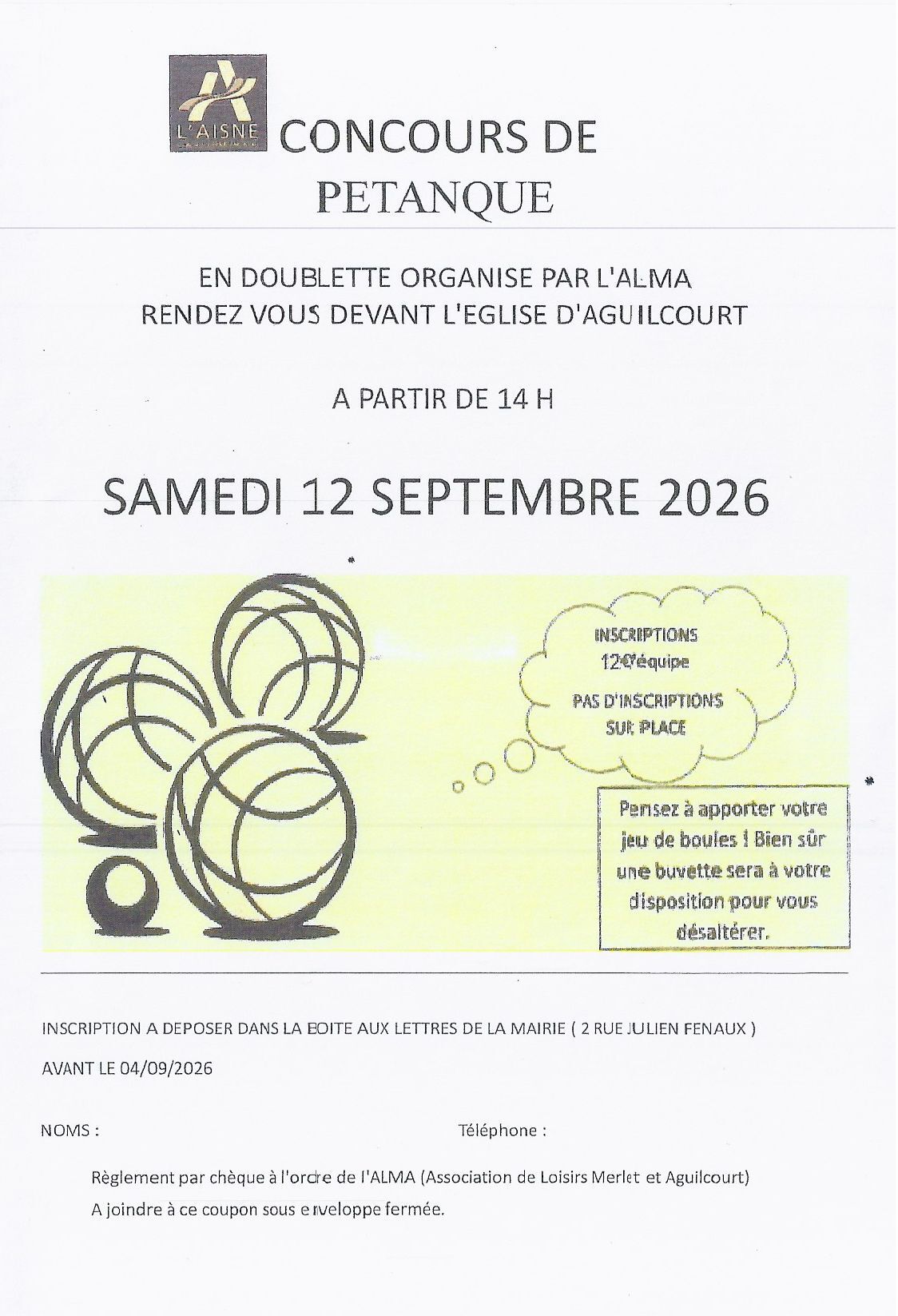 boules 2026