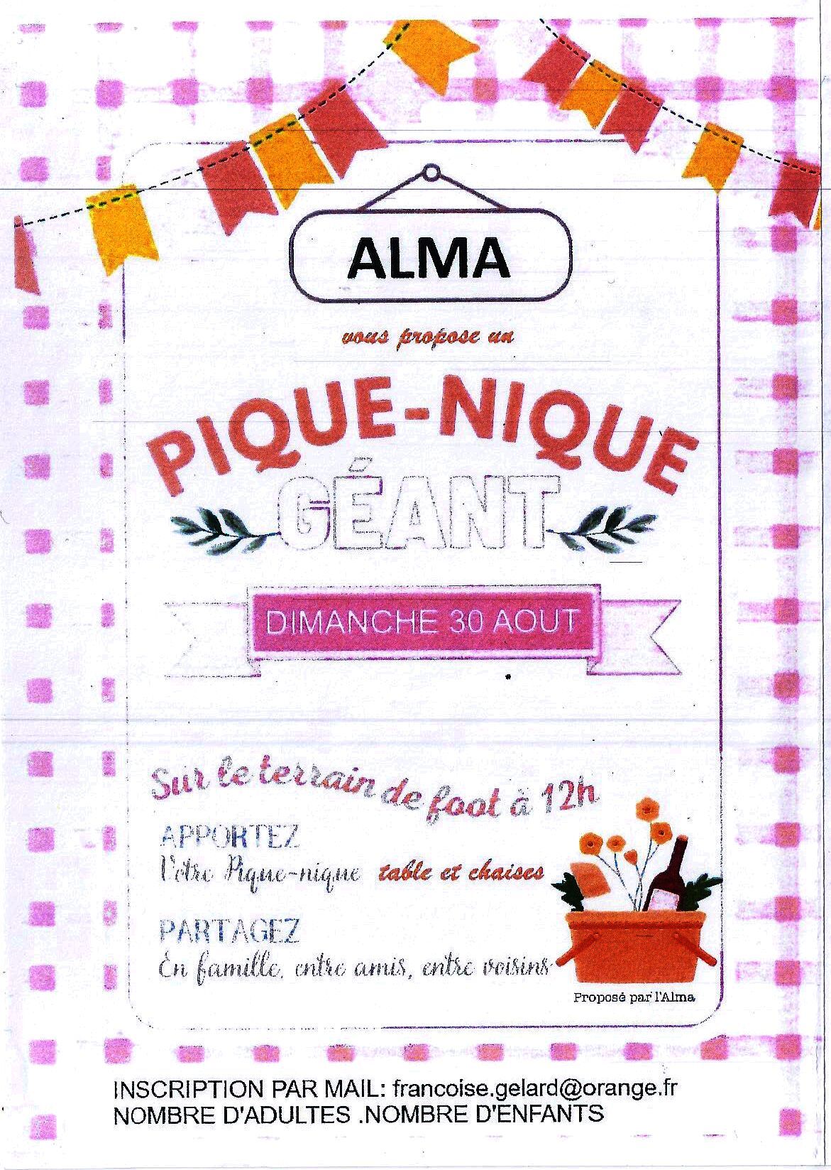 pique-nique 2026
